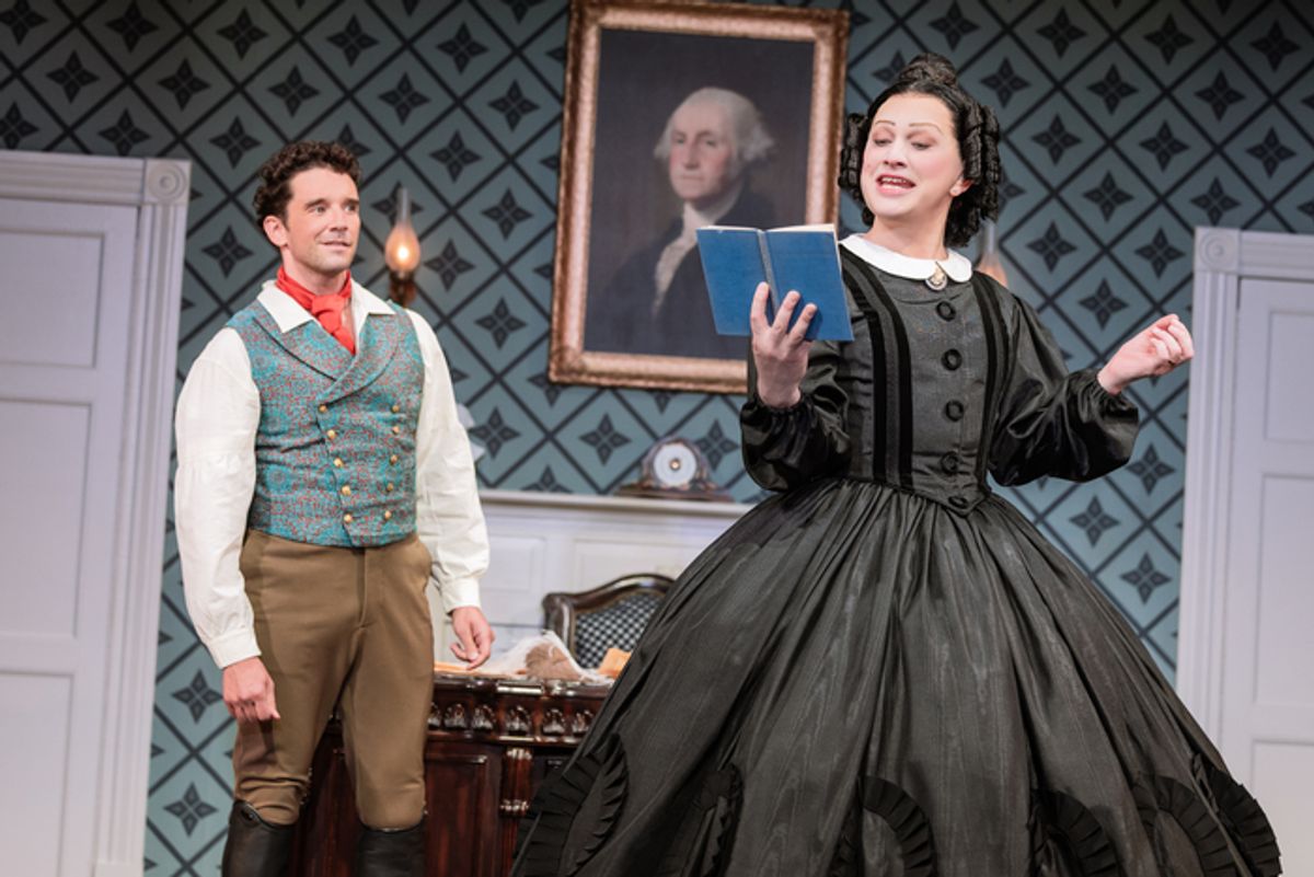 Michael Urie and Jinkx Monsoon at Photos: First Look at Jinkx Monsoon, Michael Urie & More in OH, MARY!